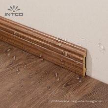 INTCO 8cm Baseboard Waterproof Decorative Flooring Skirting Board Moulding Rodape